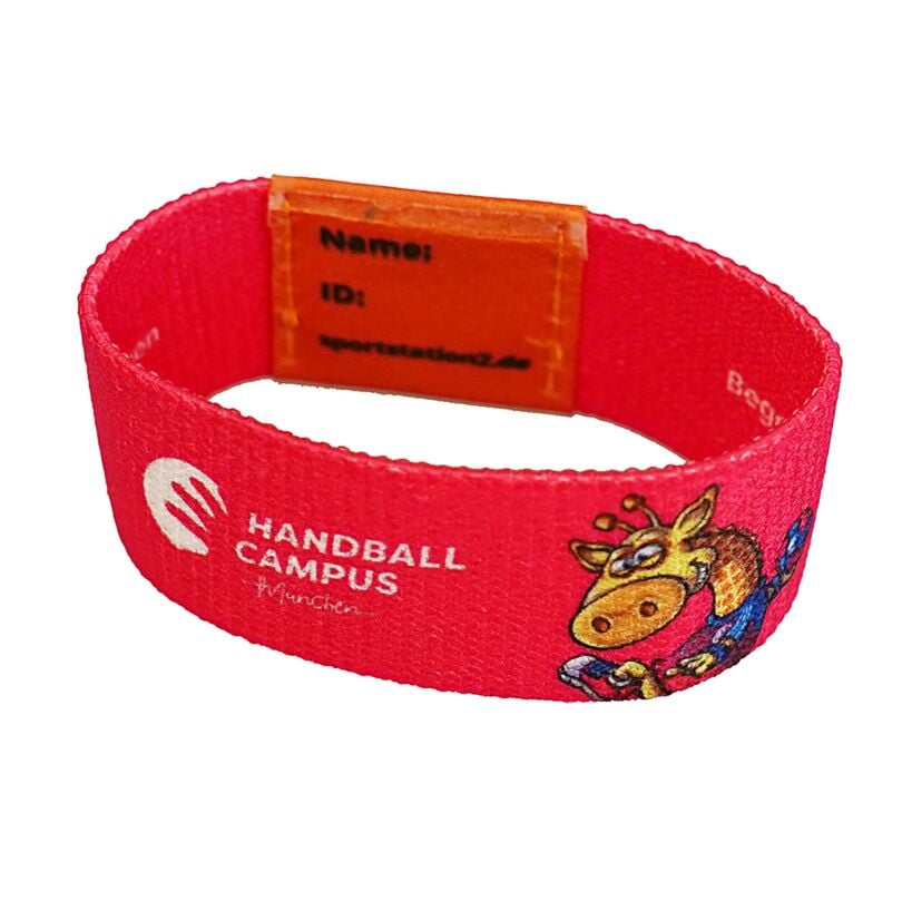 sportstation2® wristbands with custom printing, starting from 500 pieces