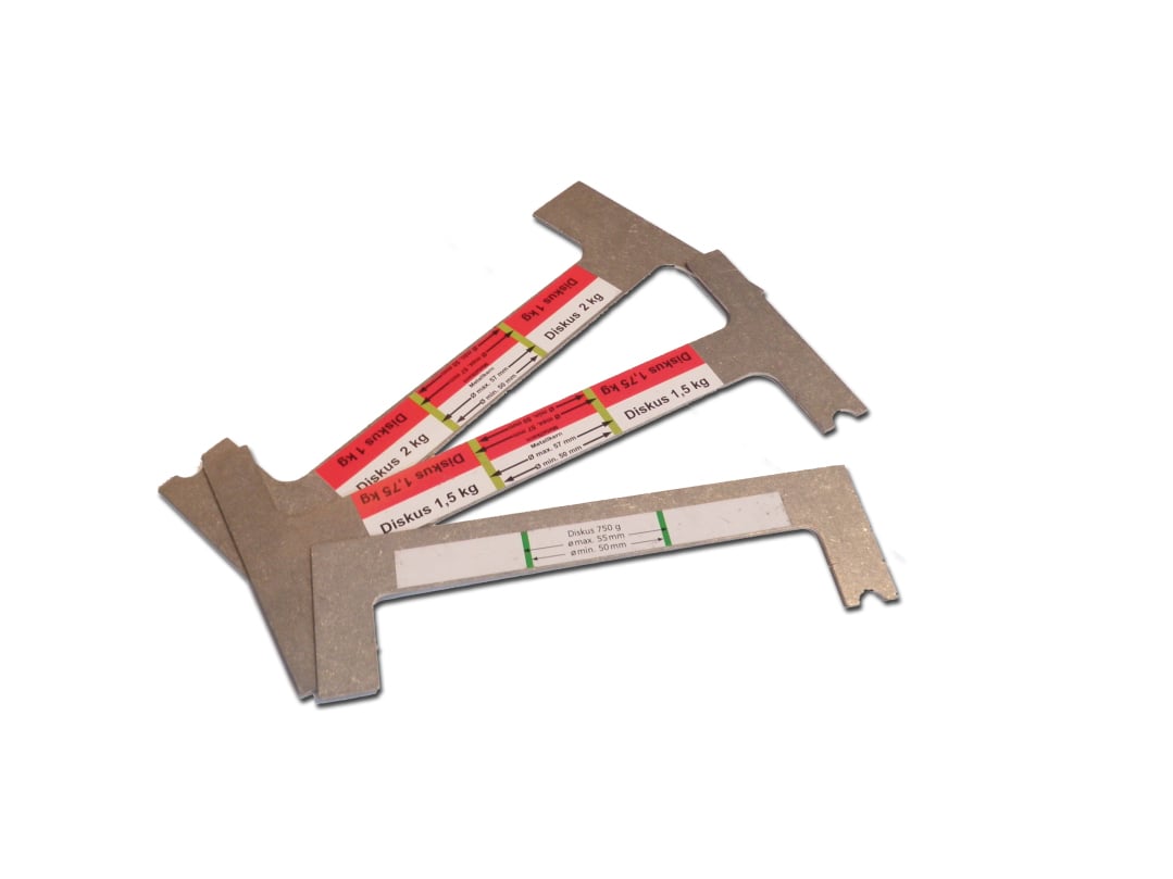 Discus-measuring gauges