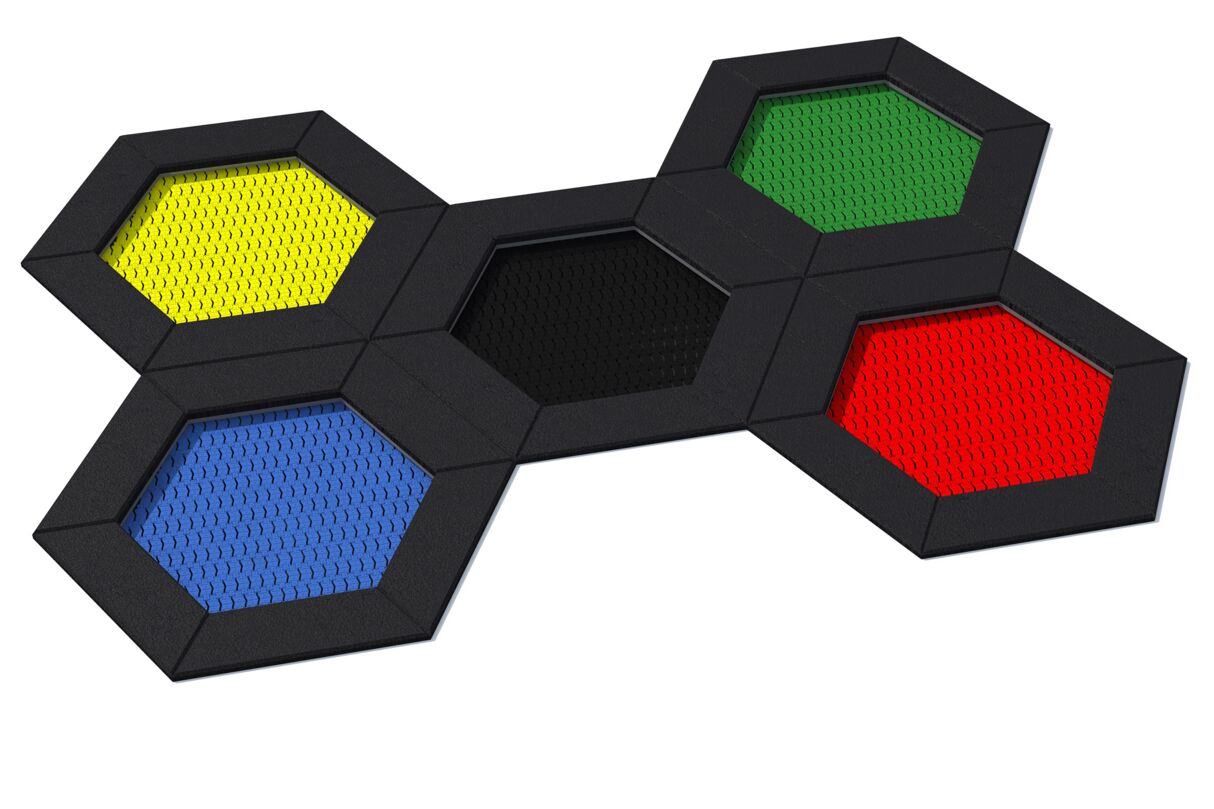 Inter-Play® Hexo 5 Trampoline