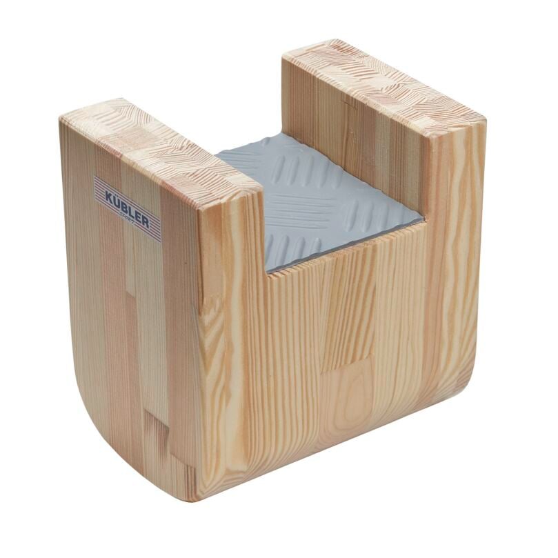 Swing block for gymnastics bench