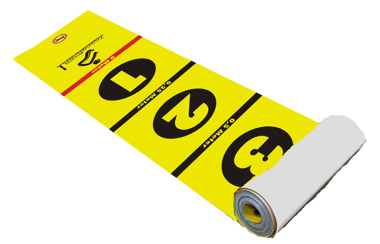 BlockX® Long Jump Zone Tape