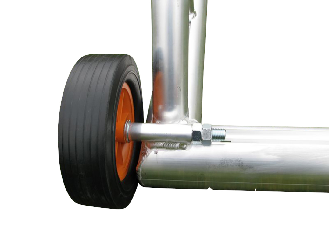 Additional cost for transport wheels welded on the side.