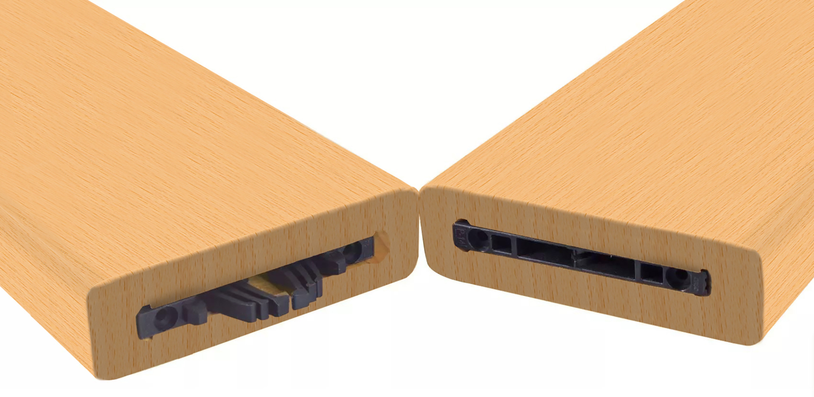 Supplement for a 3-piece bench cushion with a lamello connection.