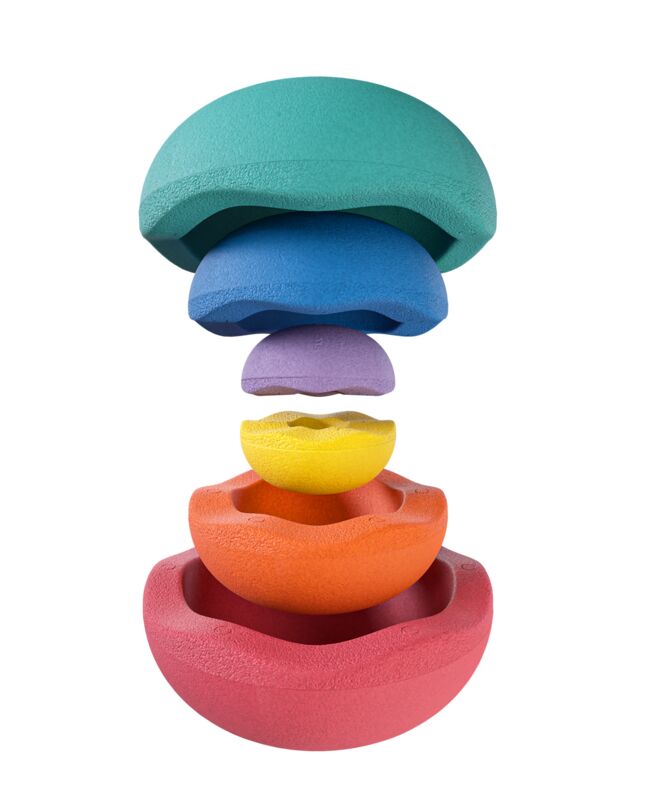 Stapelstein® Inside Rainbow Classic, Set of 6