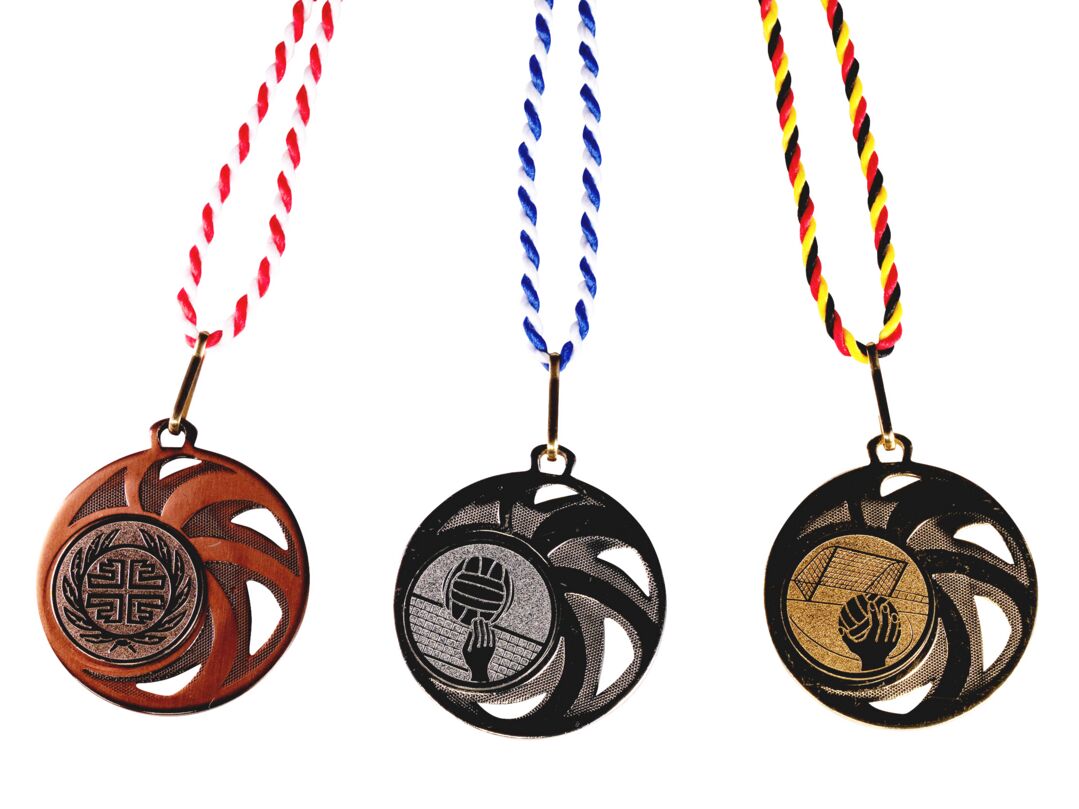 Kübler Sport® Medal SPIRIT with Medal Ribbon
