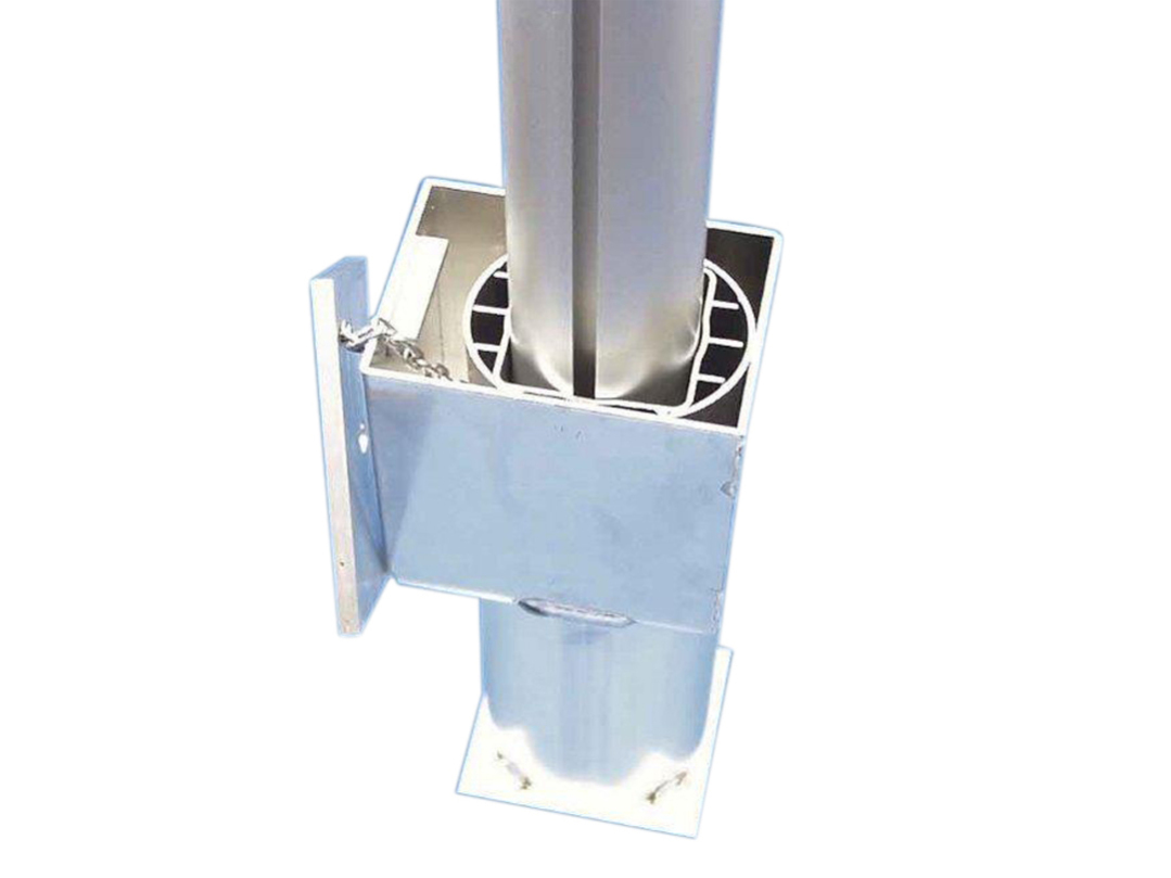 Combination ground sleeve with lid