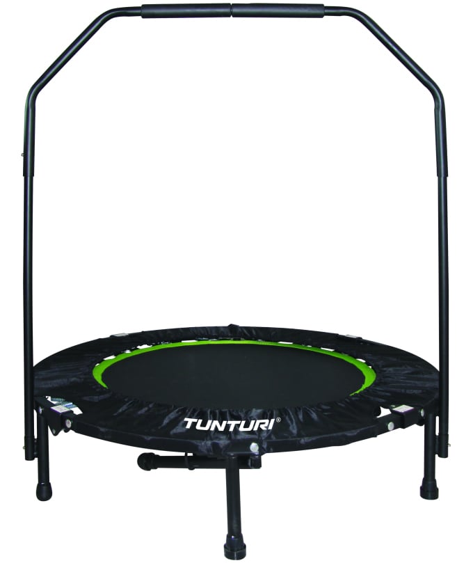 Fitness Trampoline, collapsible with handlebar