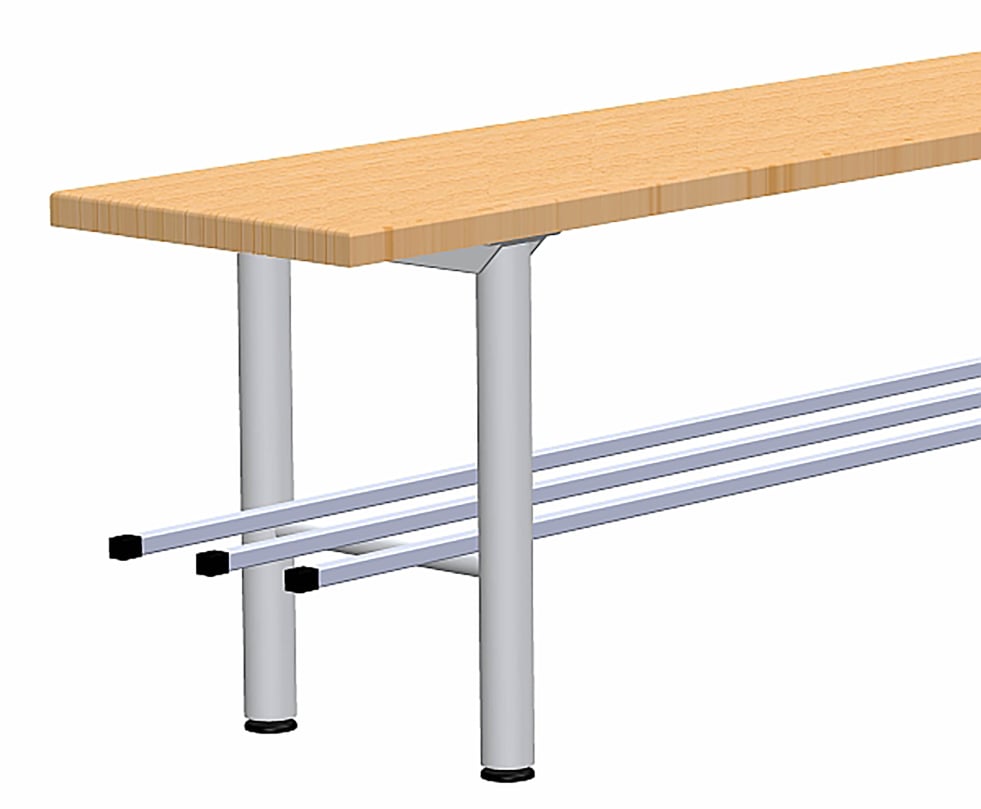rontec® Additional Price Continuous Bench Cushion Beech