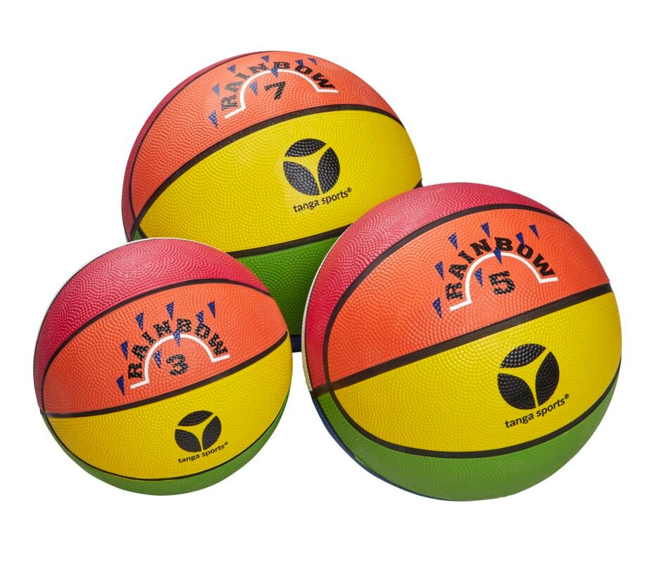 tanga sports® Basketball RAINBOW