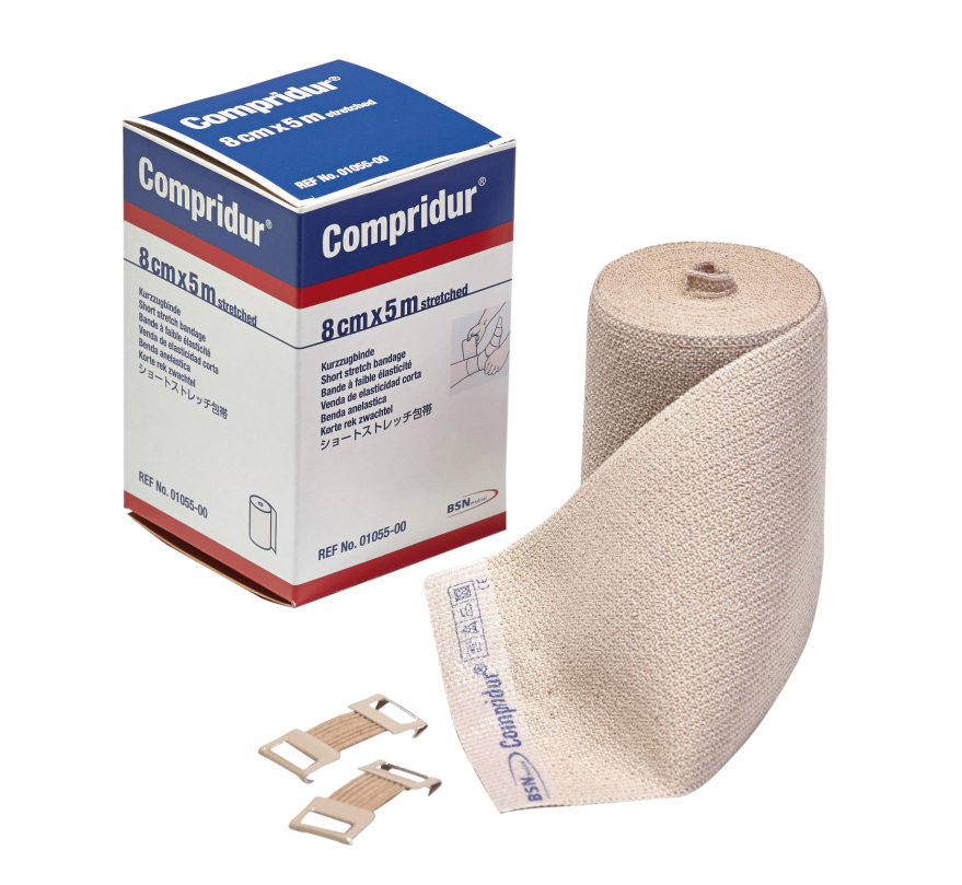 Compridur® Short Stretch Bandage 8 cm x 5 m