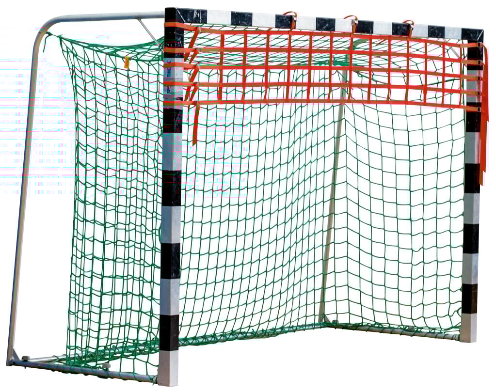 Goal reduction for handball goal PES webbing