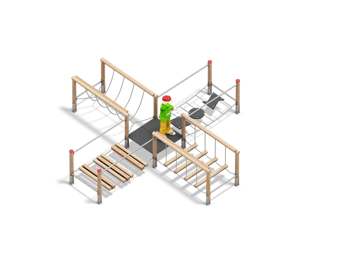 PLAYPARC® Wobble Bridge Combination C