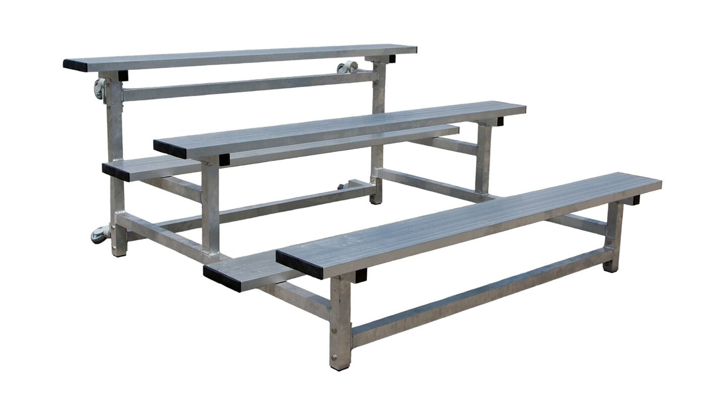 Mobile spectator stand 12-seater