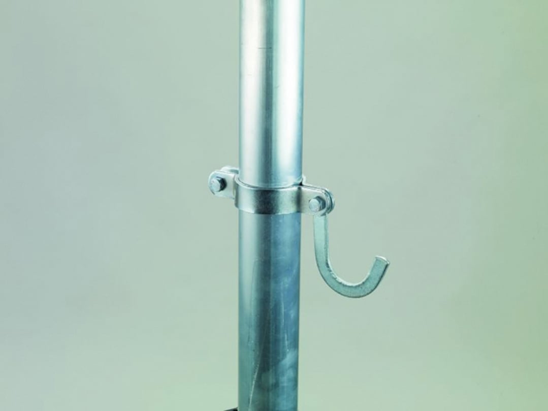 Equipment Holder for Tennis Court Drag Nets