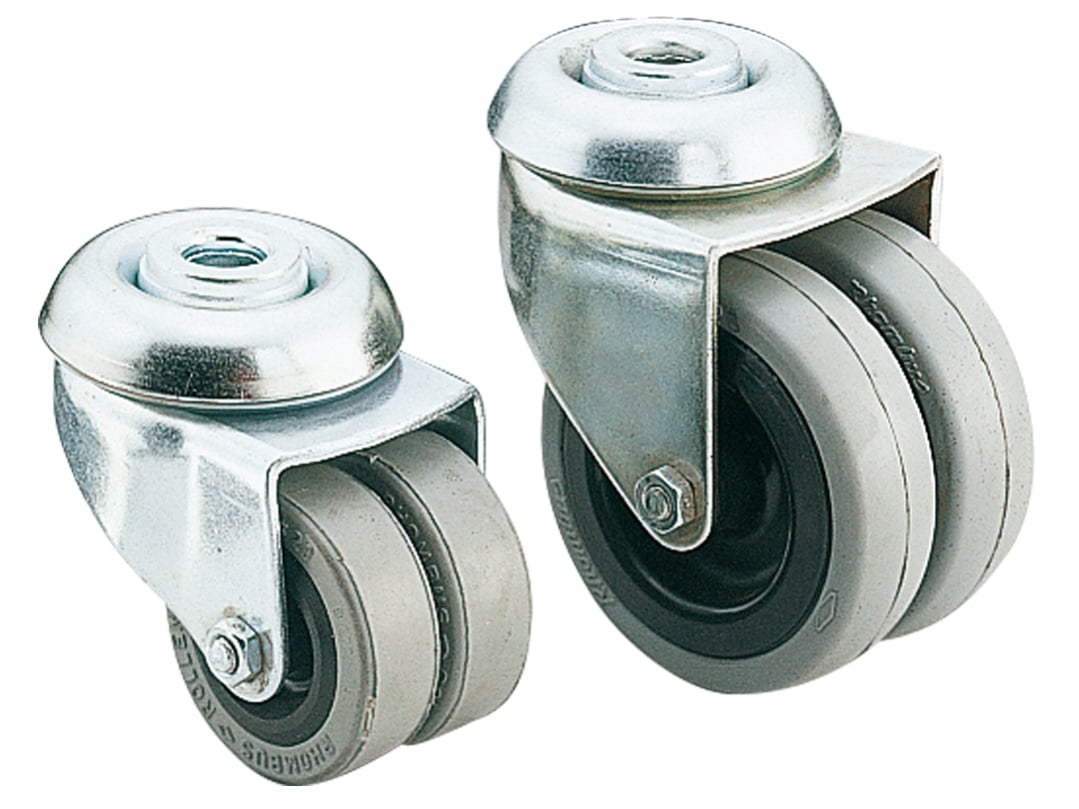 Double swivel castor Ø 50 mm