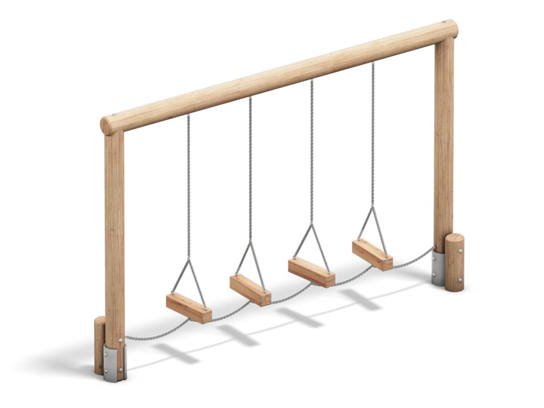 PLAYPARC® Balance & Climbing Park Element Swing Steps