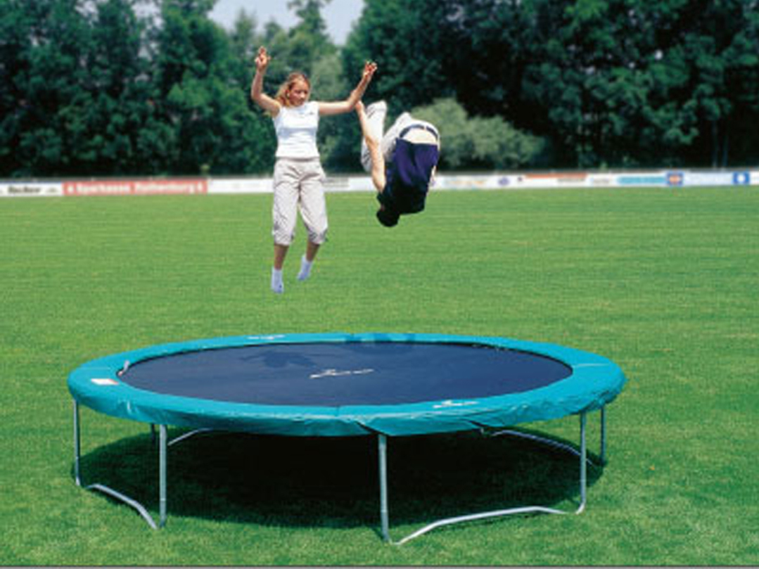 Jumping Star® Garden Trampoline Super Star Klett
