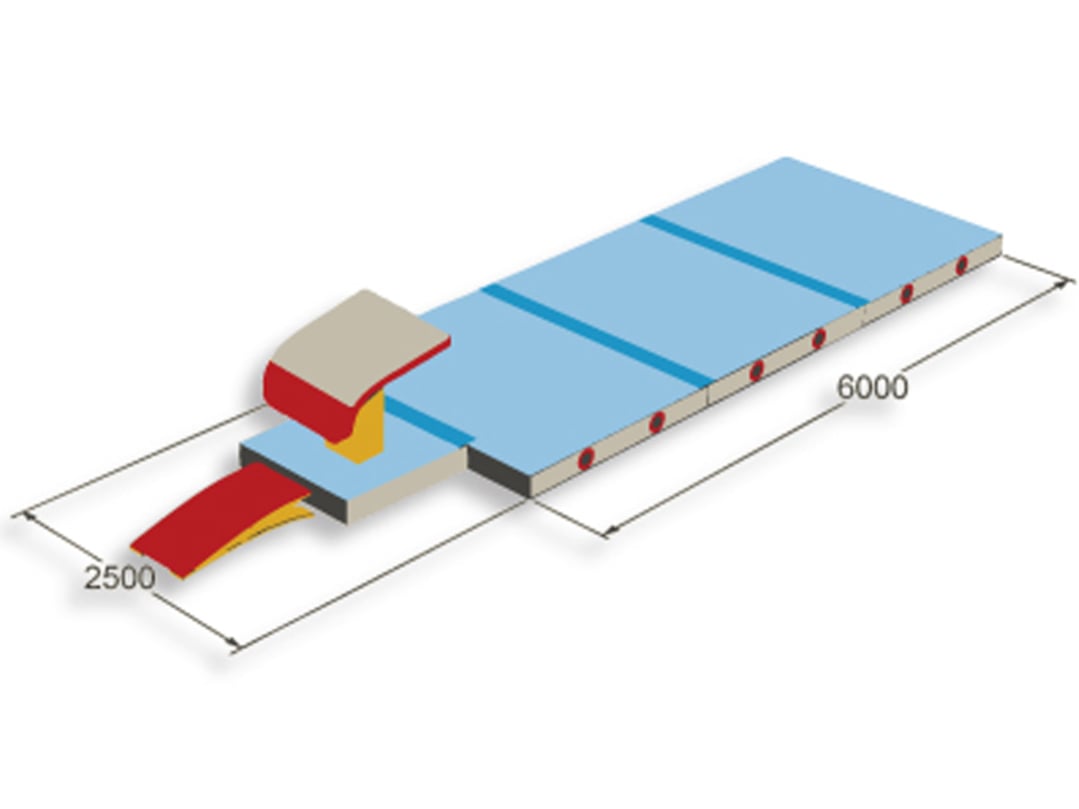 SPIETH® Set of mats for vaulting table