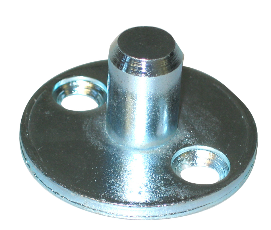 Base plate with pegs