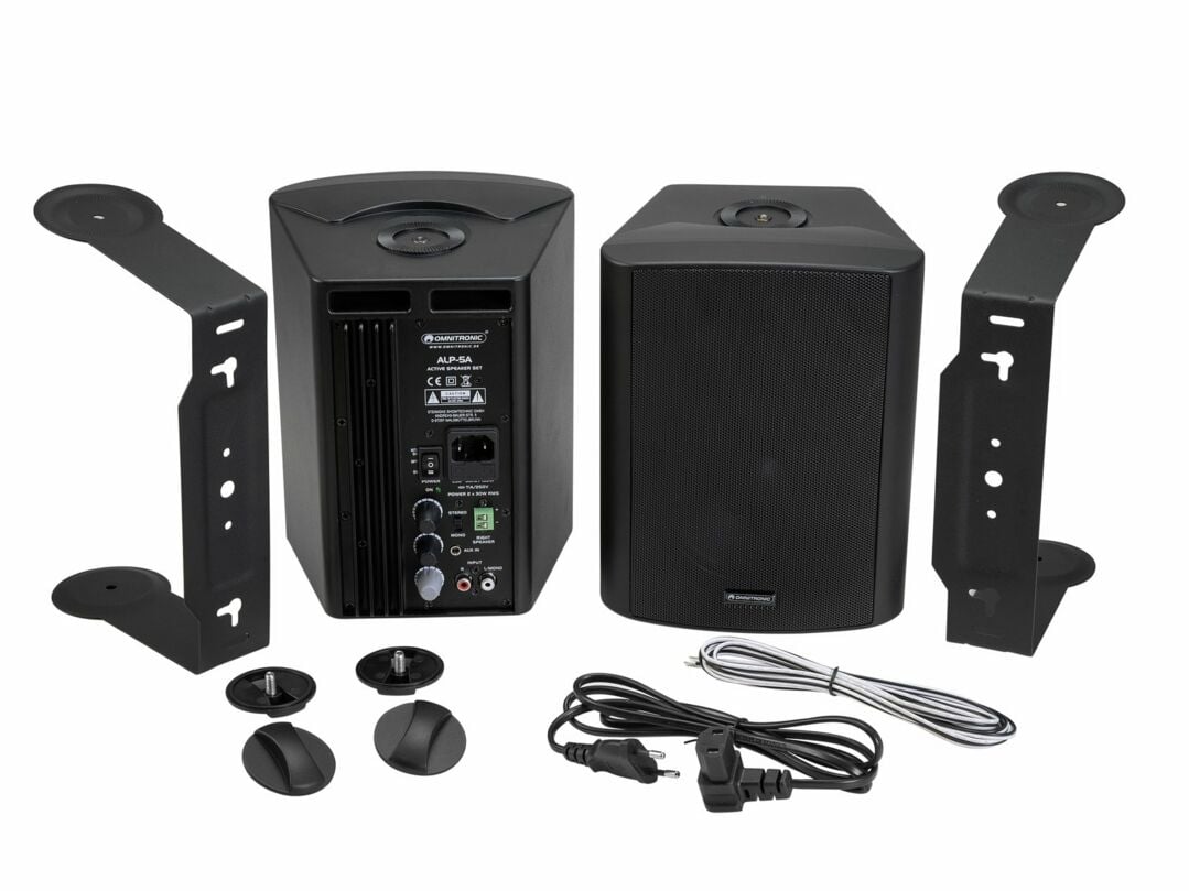 OMNITRONIC ALP-5A Active Speaker Set