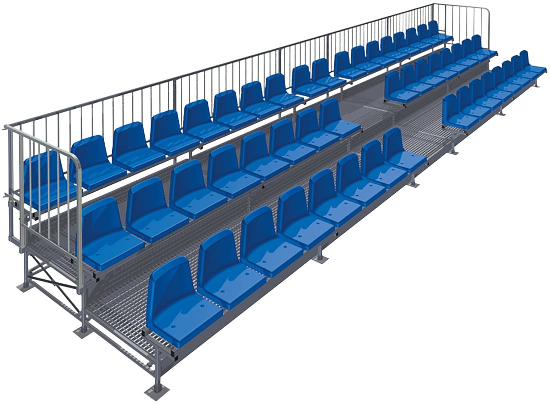 Mobile spectator grandstand