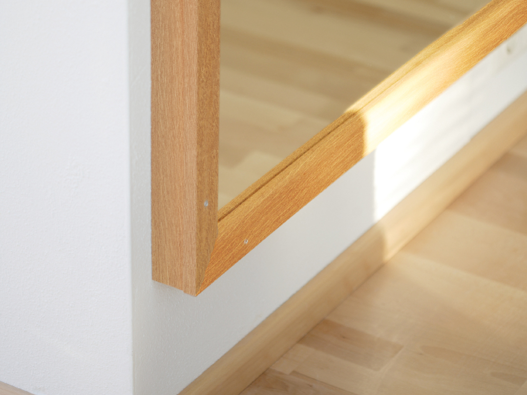 Oak Mirror Rail