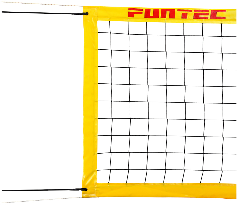 Funtec® Pro Beach BLACKS Beach Volleyball Net 8.5 m