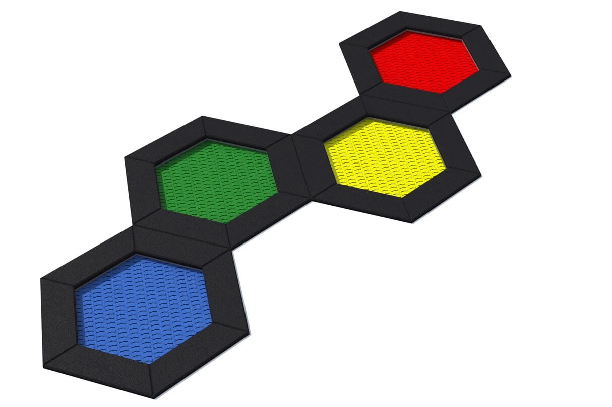 Inter-Play® Hexo 4 Trampoline