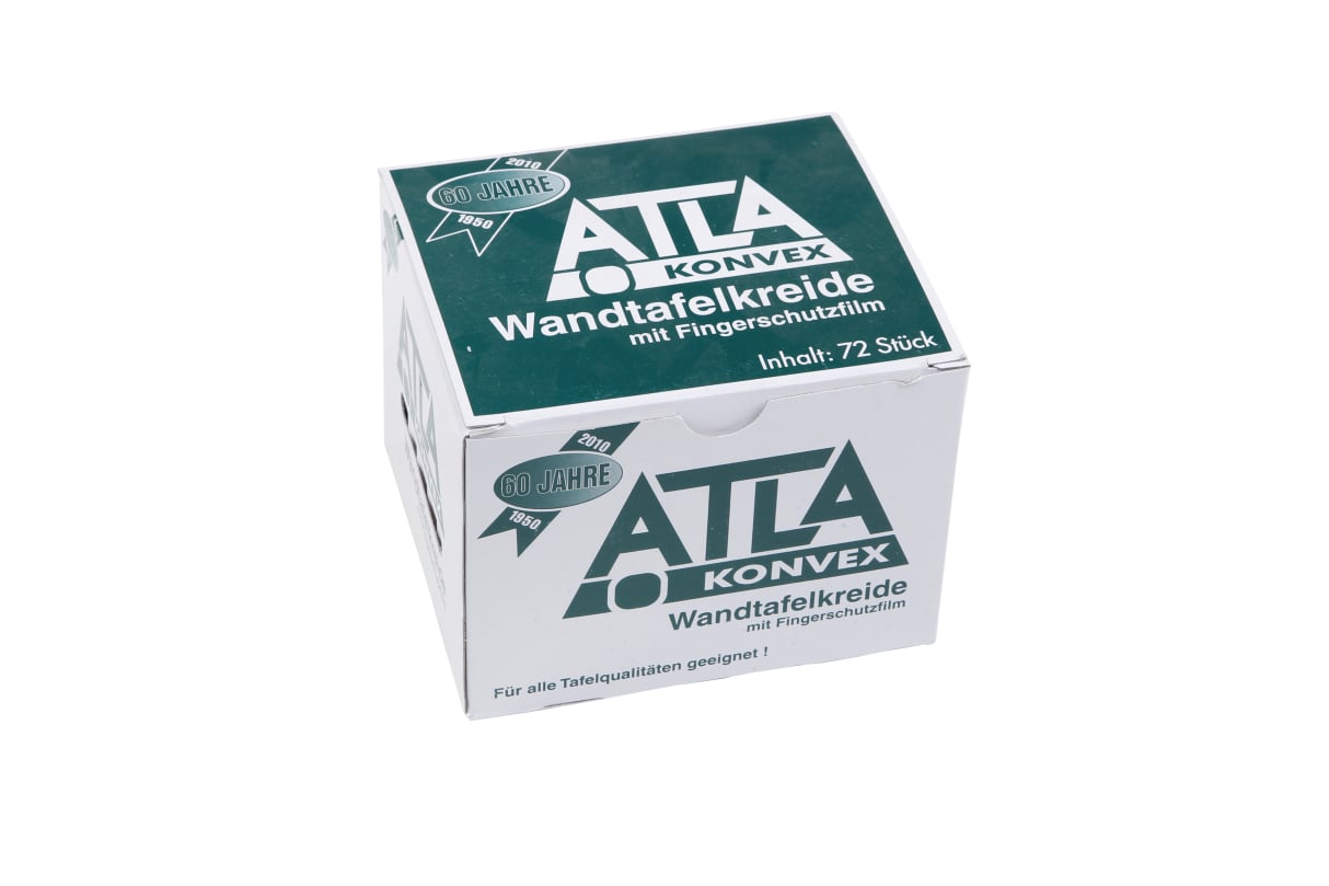 School chalk white, 72 pieces