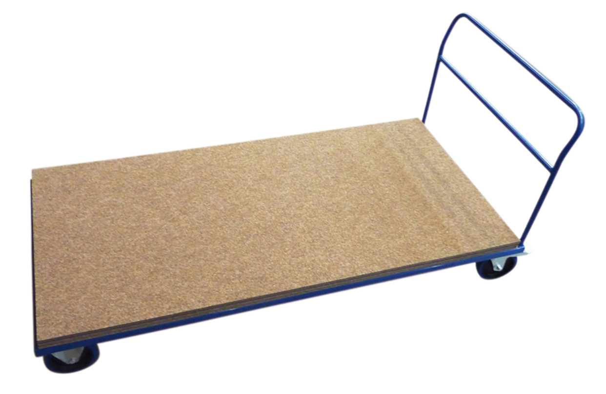 Transport and Storage Cart for Protective Flooring
