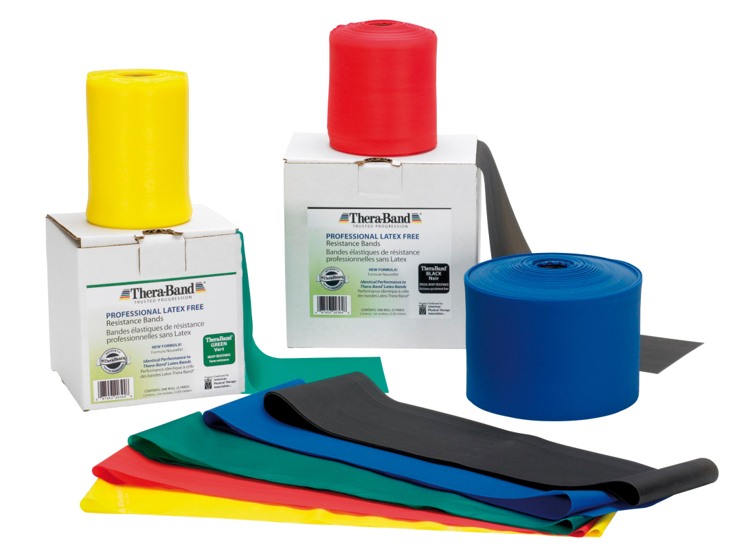 TheraBand® Latex-Free Exercise Band 22.85 meters