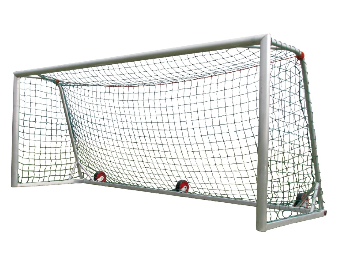Kübler Sport® Youth Soccer Goal ROBUST MOBIL with transport wheels