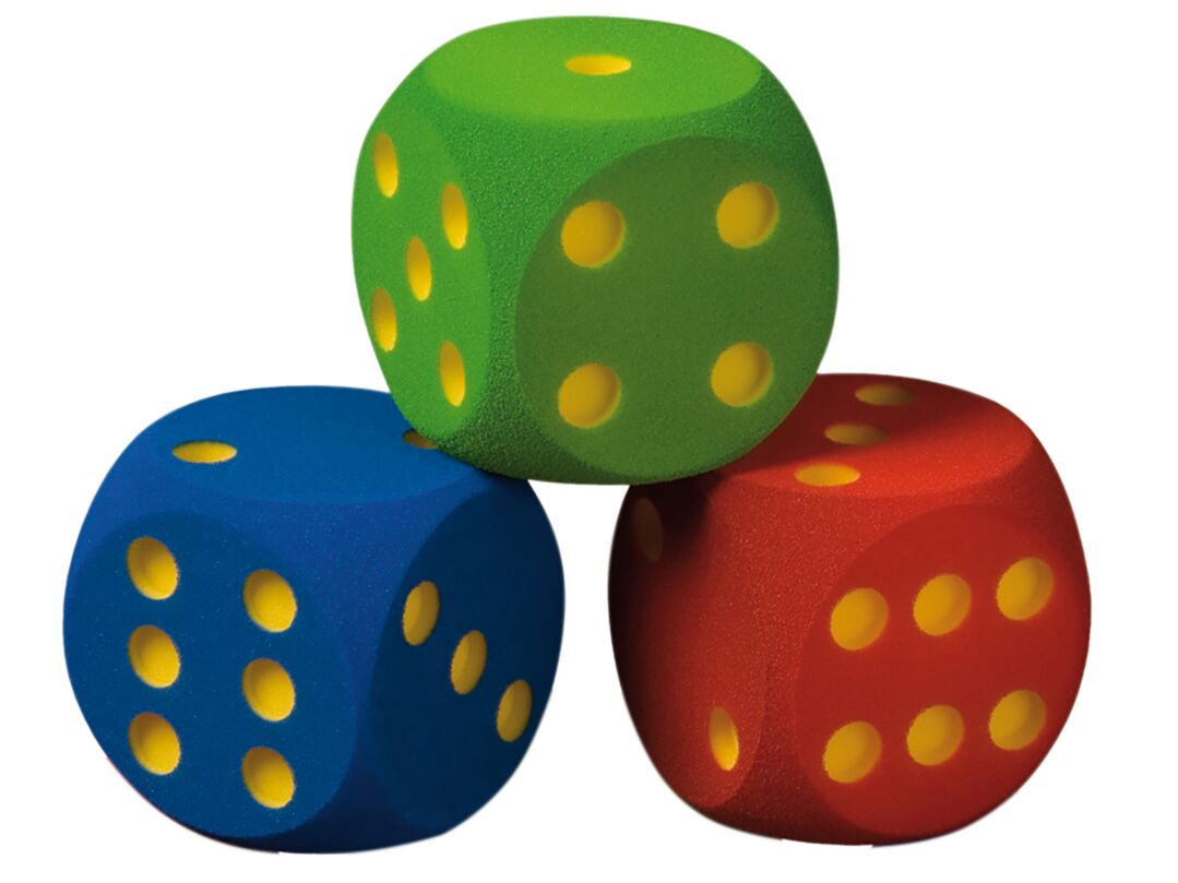 Volley® Foam Dice