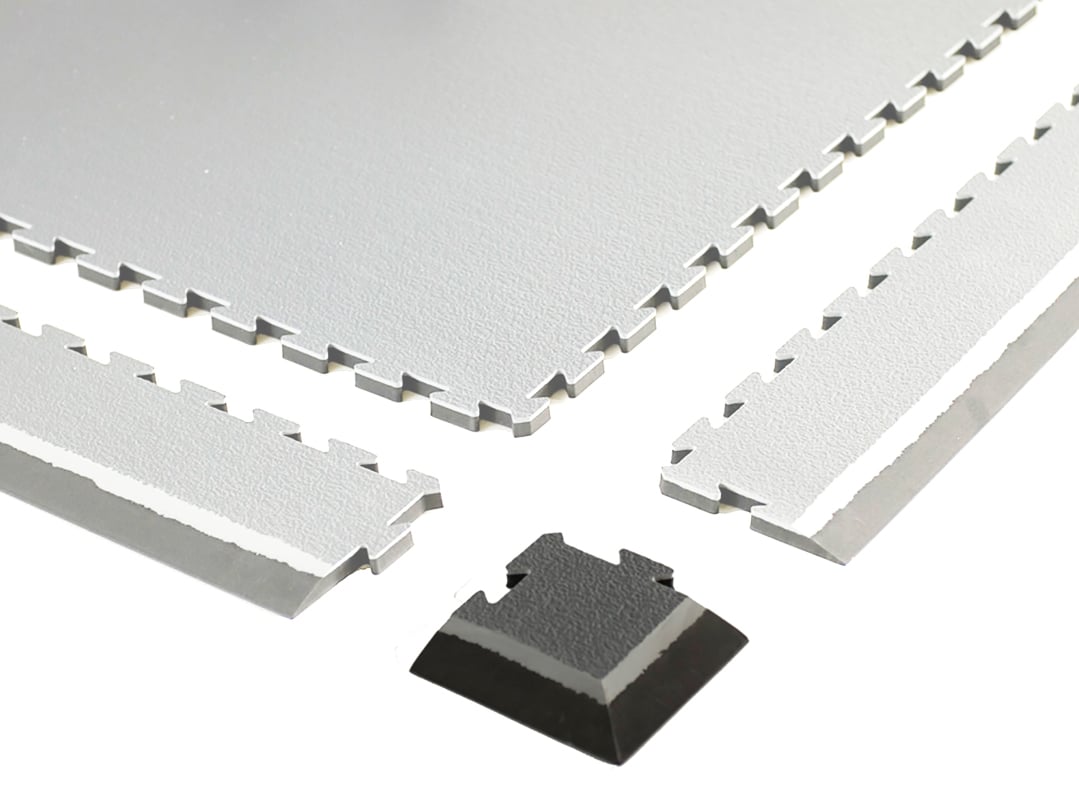 Corner for puzzle mats