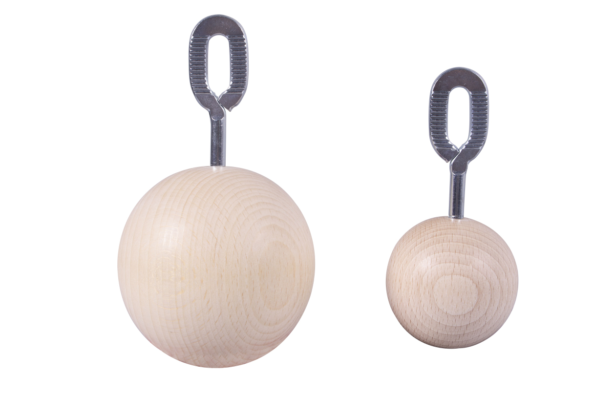 Ball handle with eyelet