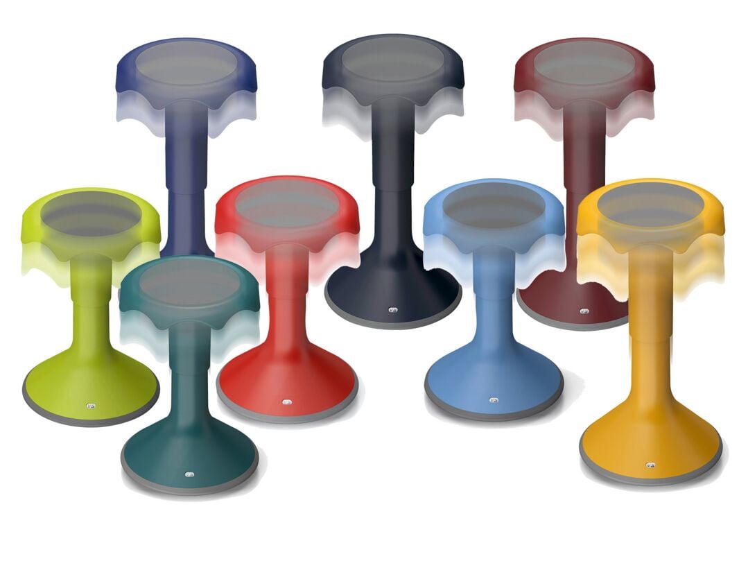 Hokki+® Height-Adjustable Active Seat