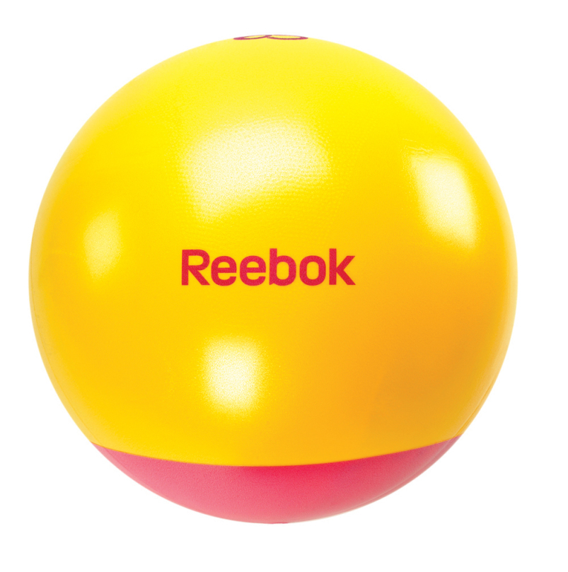 Reebok® Gym Ball PROFESSIONAL Ø 65 cm, yellow/cyan