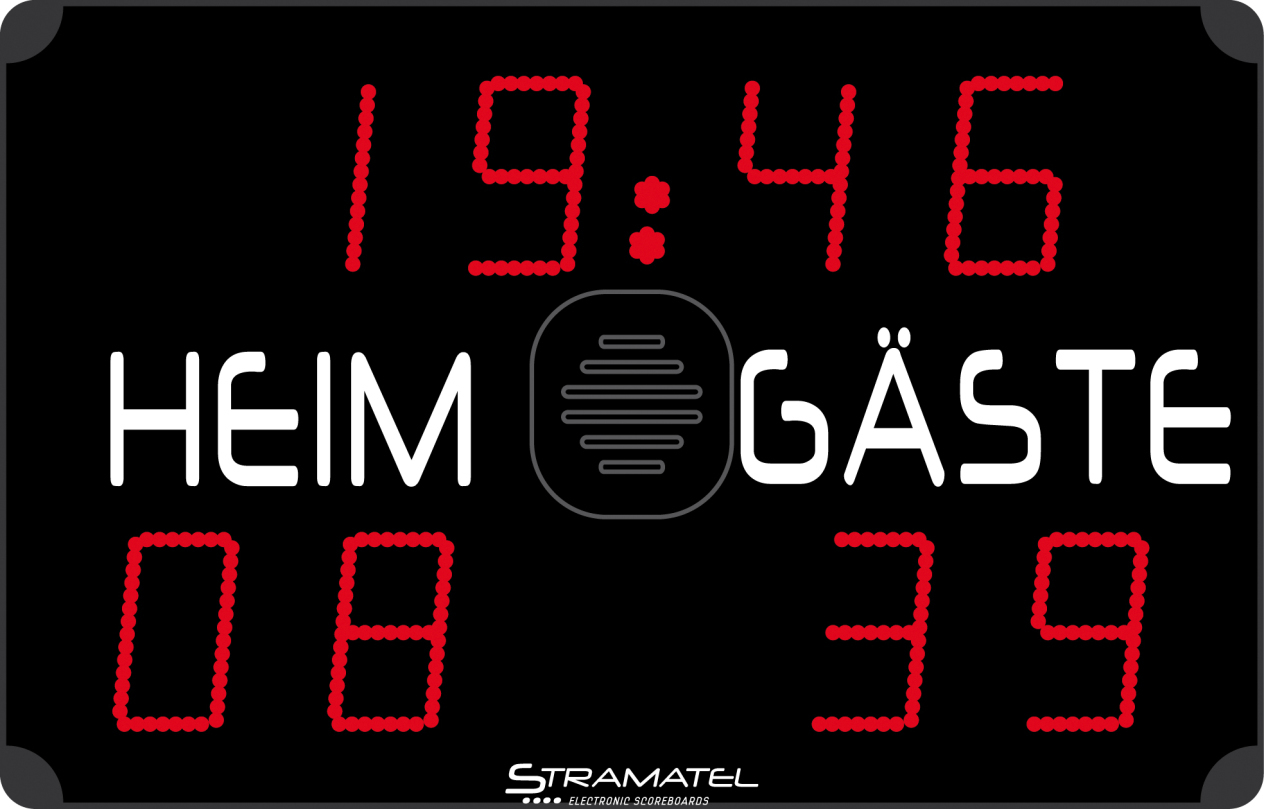 Stramatel® Multisport Eco Indoor Display Board, a module