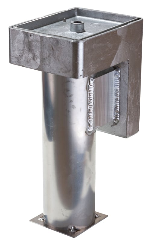 Ground socket with paintable cover