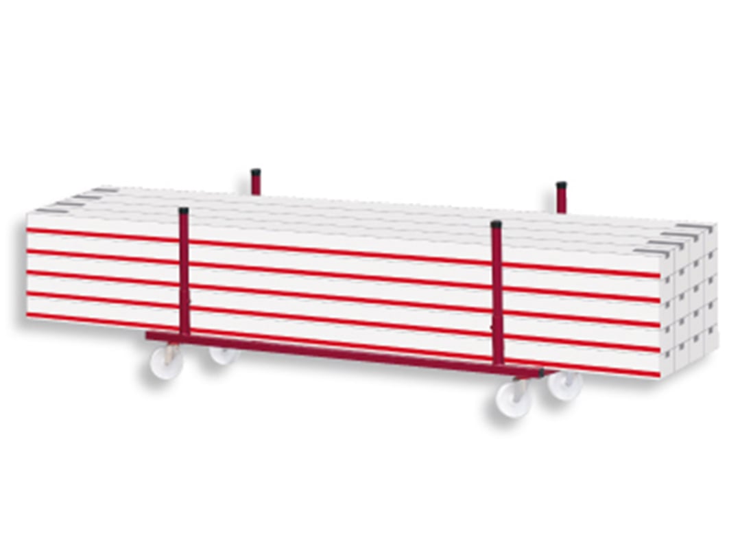 Indoor hockey barriers, complete set, 2 x 40 m