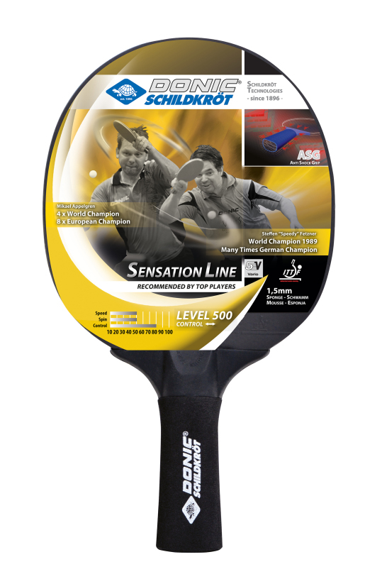 Donic-Schildkröt® Table Tennis Racket Sensation 500