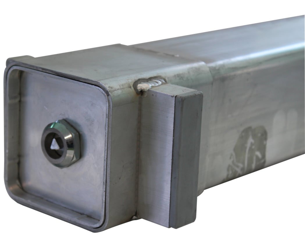 Ground sleeve SPECIAL lockable, 80 x 80 mm, 35 cm insertion depth