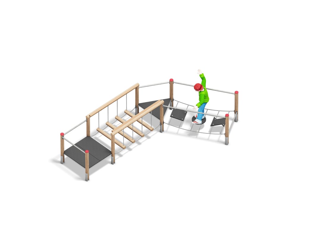 PLAYPARC® Wobble Bridge Combination A