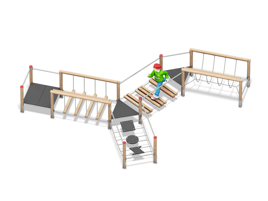 PLAYPARC® Wobble Bridge Combination B