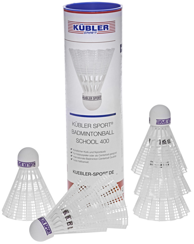 Kübler Sport® Badminton Ball SCHOOL 400