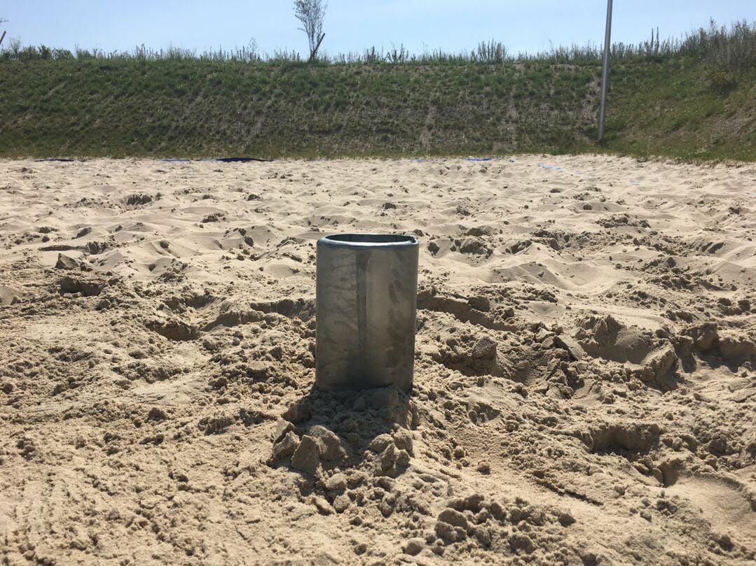 Anchor plate with sleeve element 120 x 100 mm