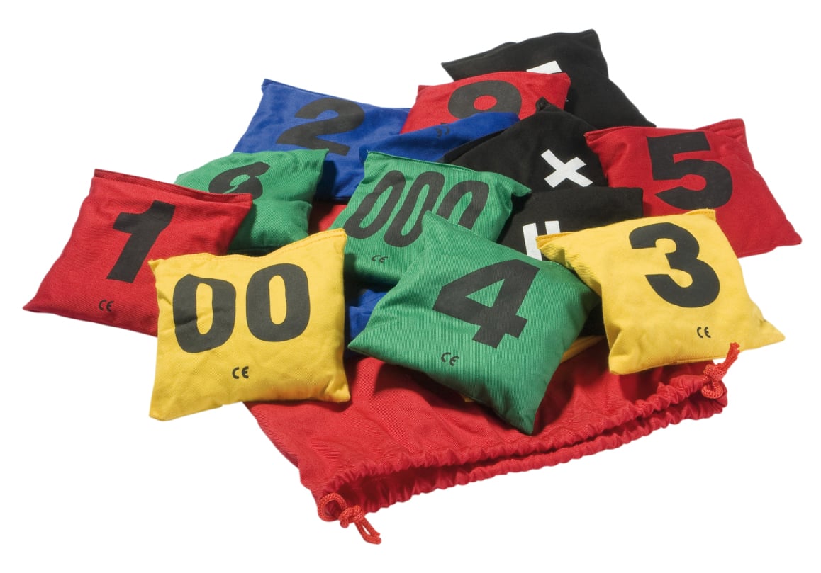 tanga sports® Bean Bag with Numbers