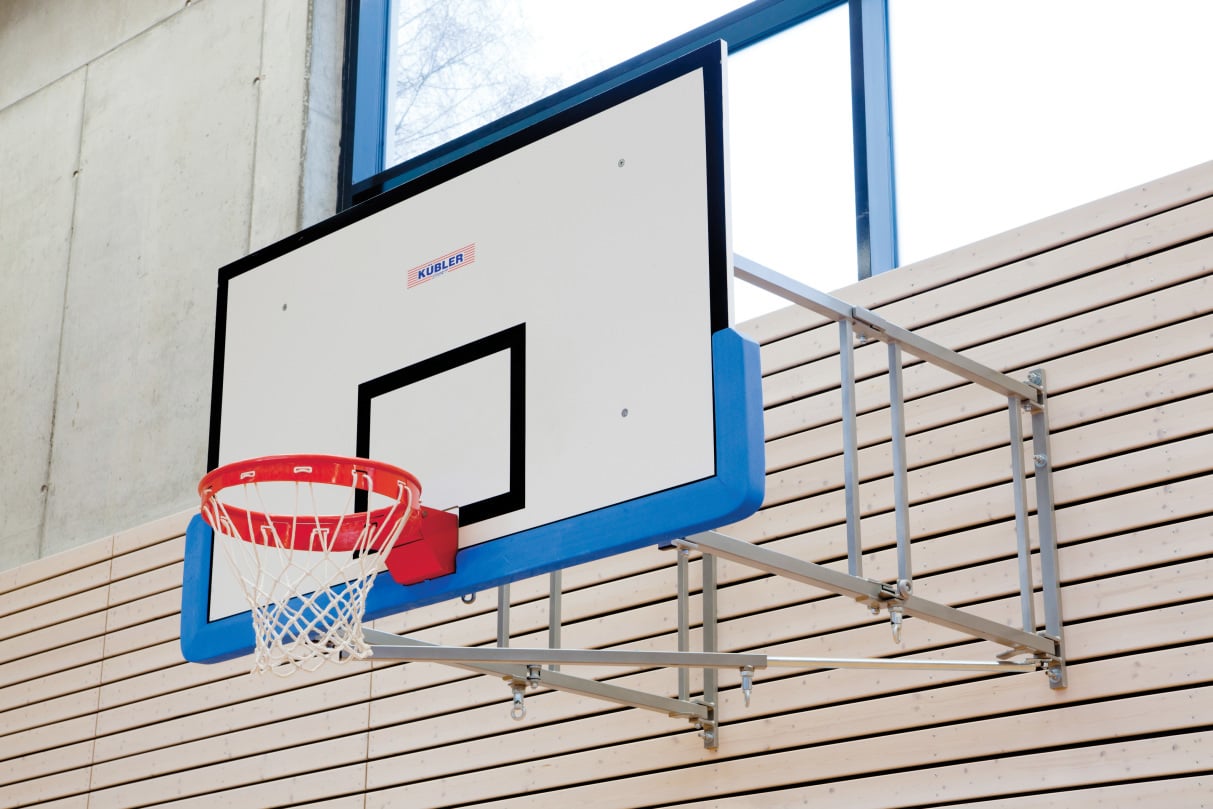 Basketball Wall Mount, Centrally Foldable