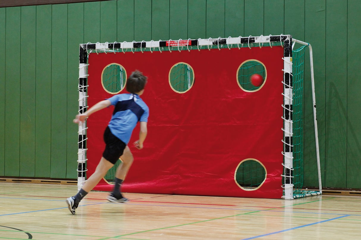 Goal wall net for handball goal