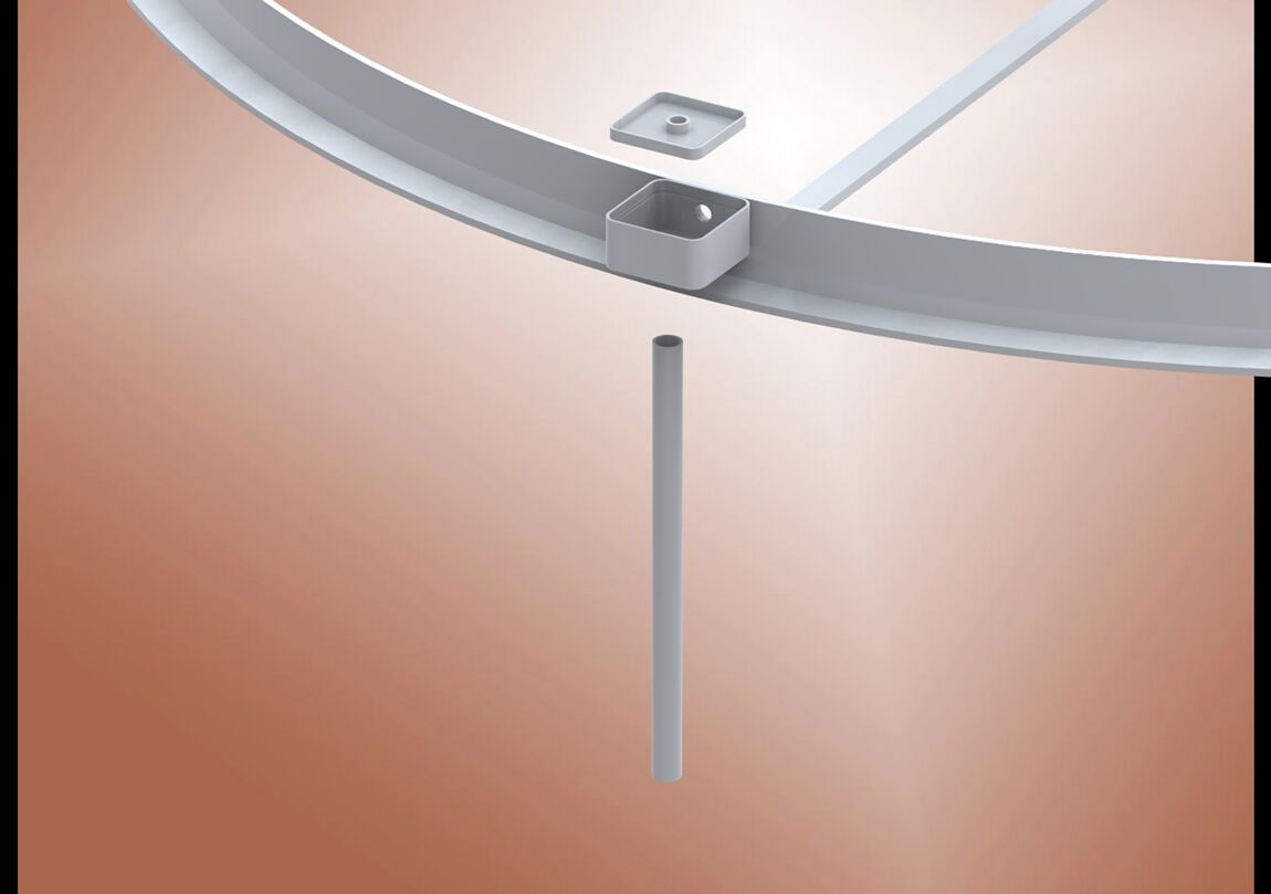 Add-on drainage and inspection shaft